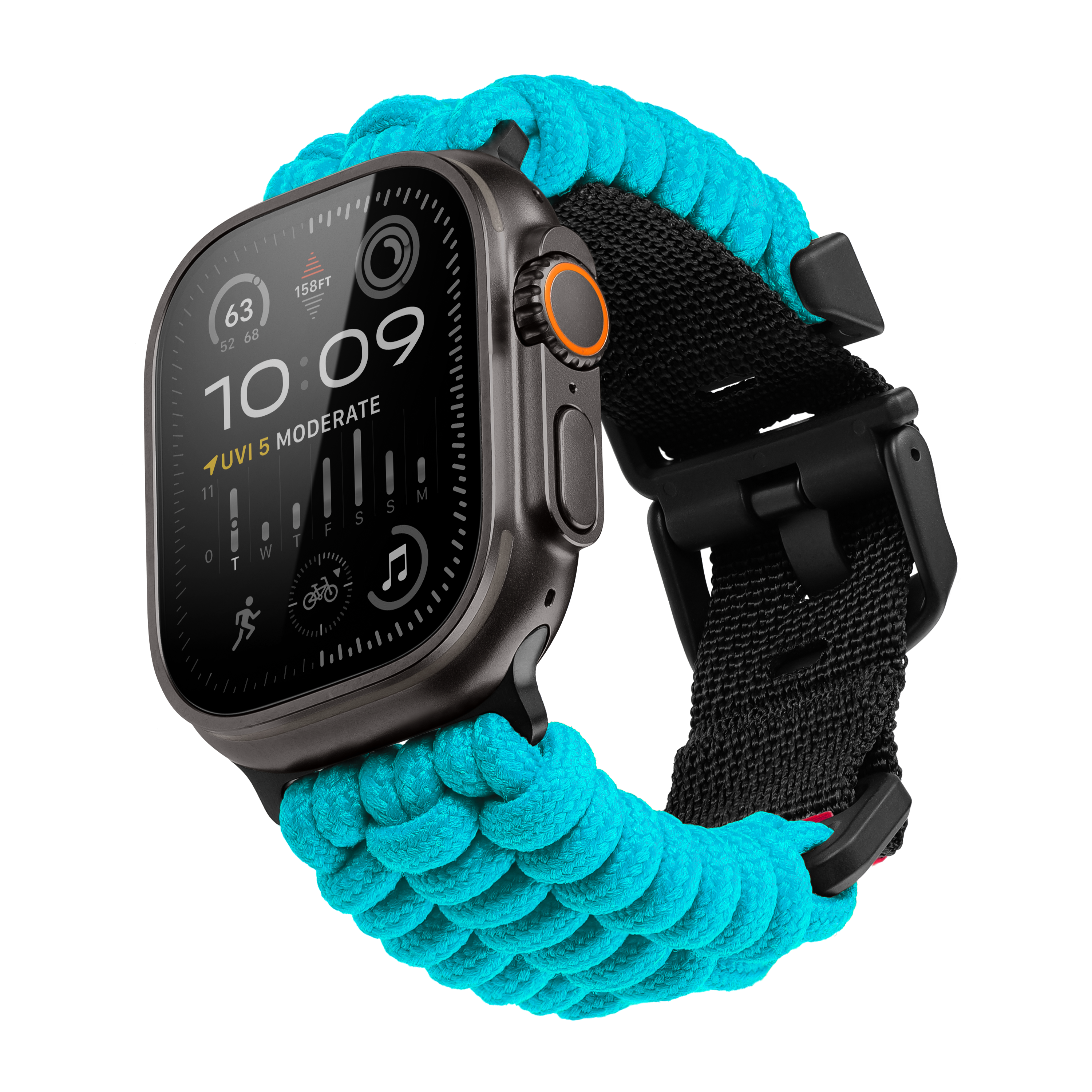 ULTIMAL Paracord-Uhrenarmband für Apple Watch